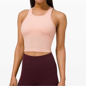 Lululemon Ebb To Street Cropped Tank